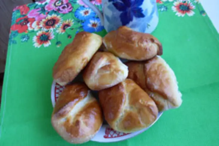 Пирожки с капустой: шаг 4