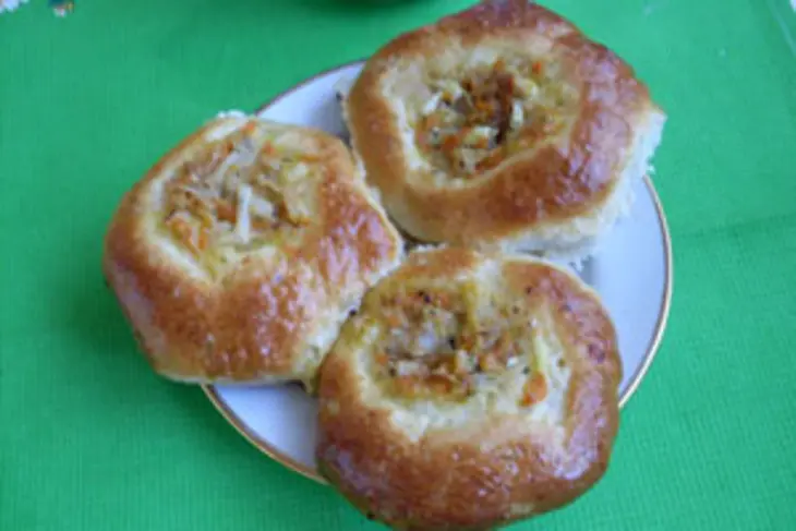 Пирожки с капустой: шаг 5