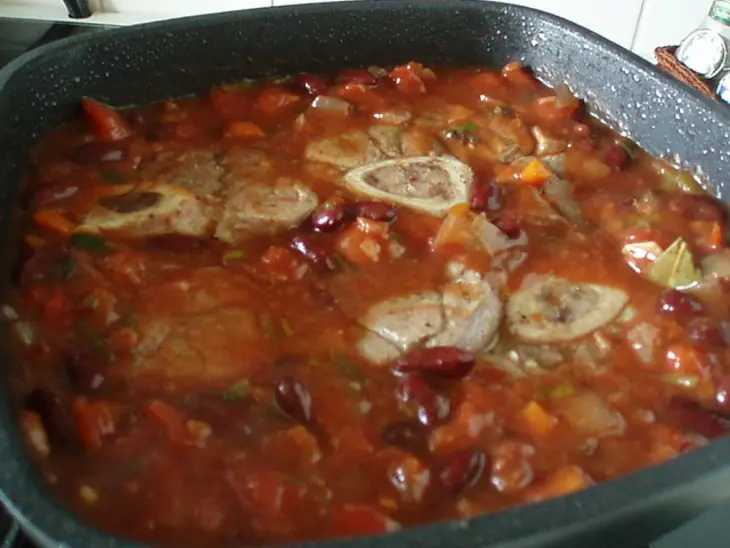 Оссобукко (osso bucco) с фасолью на австралийский манер: шаг 6