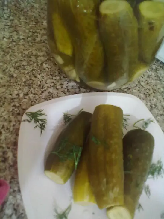 Маринованные хрустящие огурчики родом из германии!!!: шаг 3