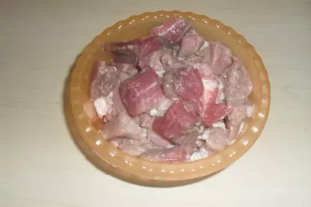 Кукурузные клецки с мясным соусом: шаг 3