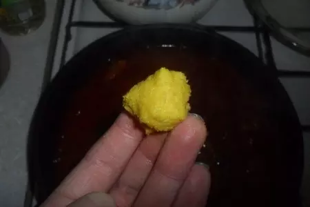 Кукурузные клецки с мясным соусом: шаг 8