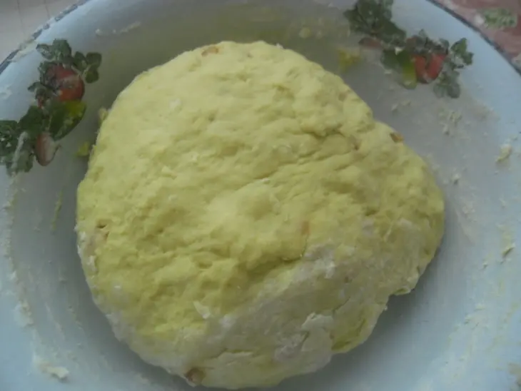 Тыквенный хлеб с курагой: шаг 3