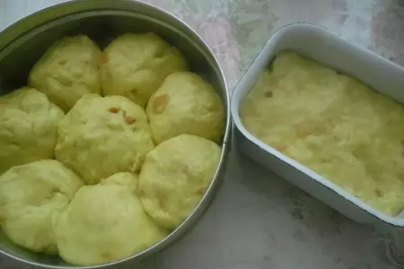 Тыквенный хлеб с курагой: шаг 4