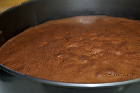Шоколадно-кофейный торт с абрикосовым джемом: шаг 9