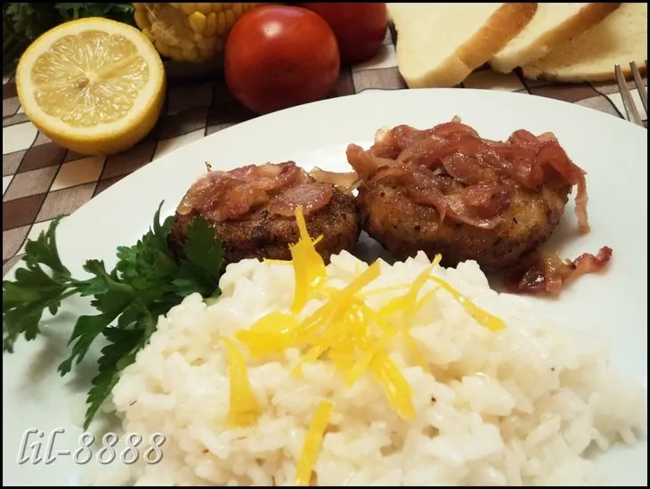 Куриные котлеты в лимонном соусе.: шаг 4