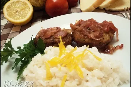Куриные котлеты в лимонном соусе.: шаг 4