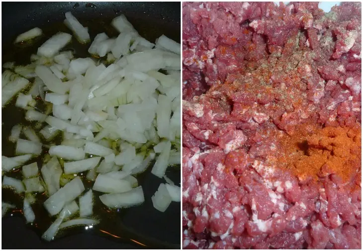 Бриват, марокканские мясные  "сигары" ( почти ): шаг 4