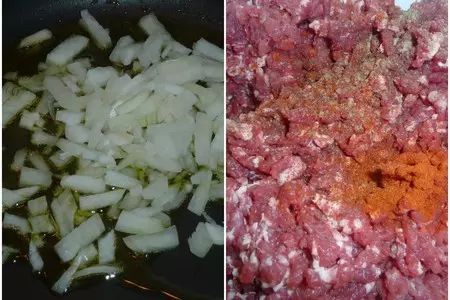 Бриват, марокканские мясные  "сигары" ( почти ): шаг 4