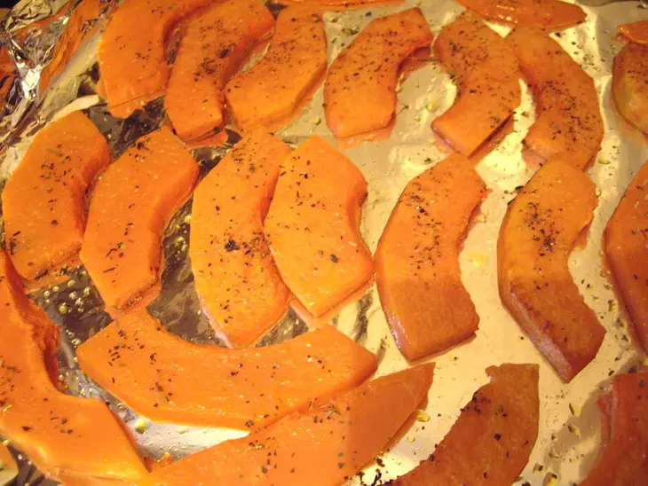 Сэндвичи из тыквы с сыром в лаваше: шаг 2