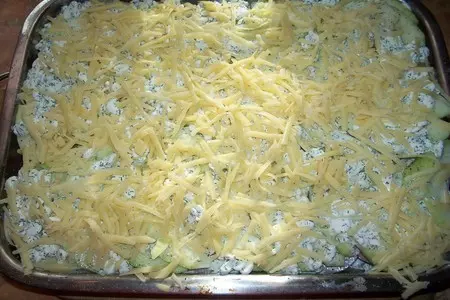 Кабачковая лазанья с творожным кремом для стройнеющих и худеющих: шаг 6