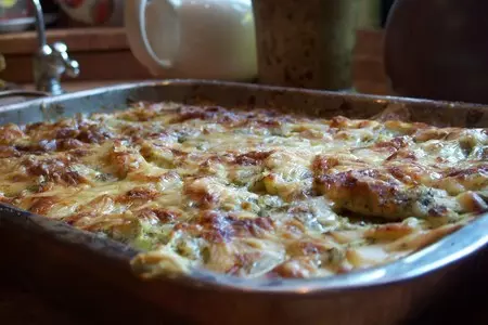 Кабачковая лазанья с творожным кремом для стройнеющих и худеющих: шаг 7