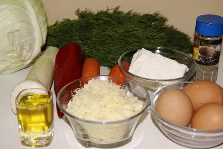 Греческая пита(пирог)от а до я - "лаханопита": шаг 1
