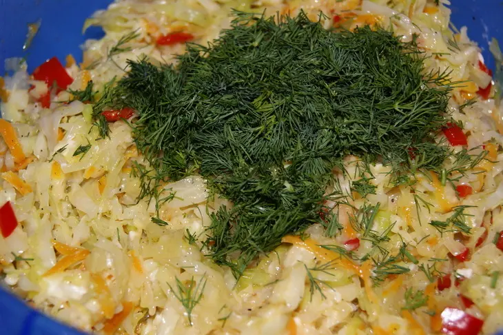 Греческая пита(пирог)от а до я - "лаханопита": шаг 3