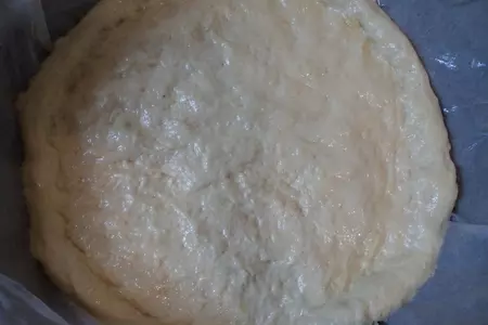 Пирог из творожного теста с фруктовой начинкой: шаг 1