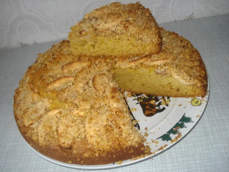 Пирог с яблоками: шаг 5