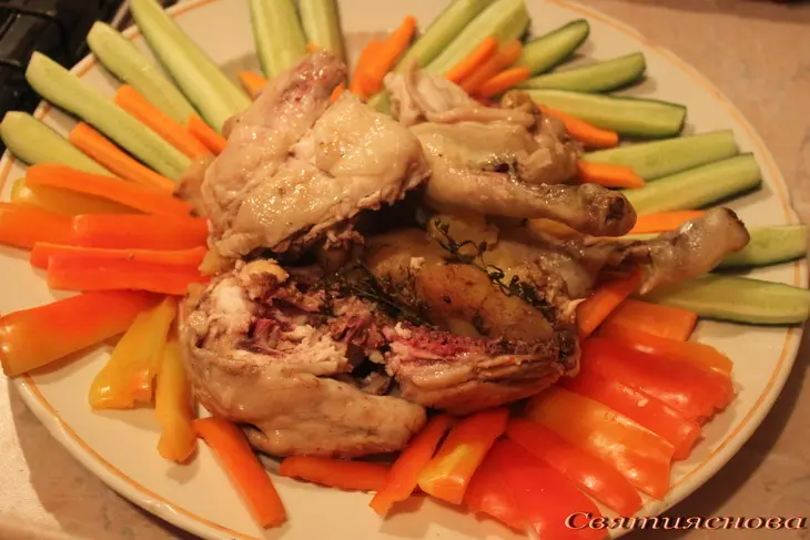 Курочка с ананасом и эстрагоном: шаг 9