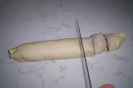 Улитки из теста: шаг 3