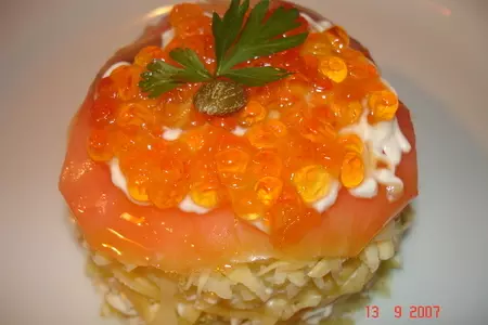 Закуска " по-царски ": шаг 1