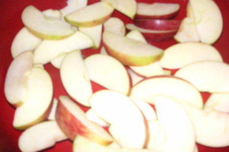 Печень с яблоками и луком: шаг 3