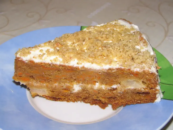 Морковный торт от иннесы: шаг 1