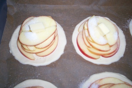 Яблочнные тарталетки: шаг 3