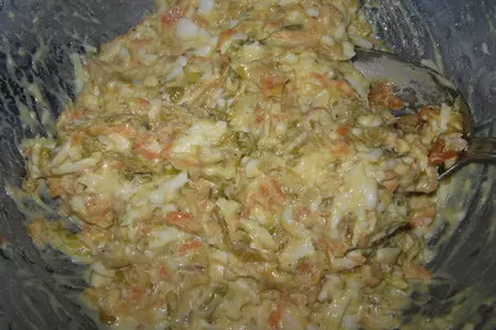Ватрушки картофельные с капустой и яйцом.: шаг 4