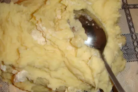 Пицца картофельная с курицей и грибами: шаг 1