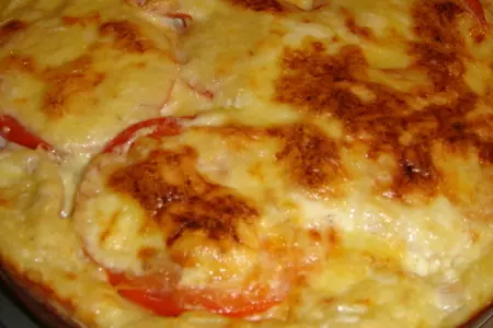 Пицца картофельная с курицей и грибами: шаг 6
