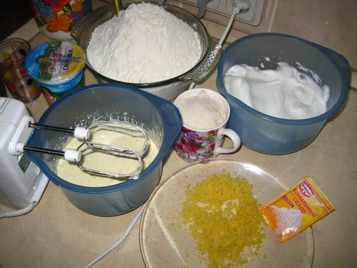 Пасхальный кулич (заварной): шаг 3
