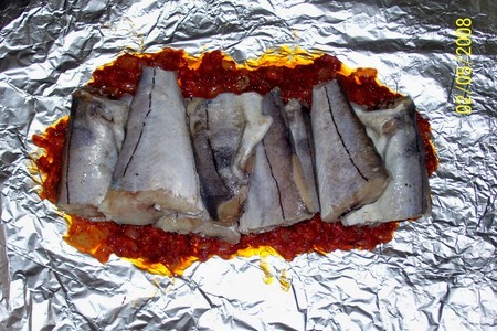 Рыба в томате: шаг 4