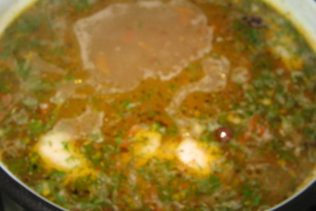 Суп гречневый с помидорами.: шаг 4
