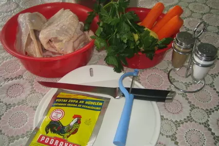 Куриный суп (быстро,дёшево и вкусно): шаг 3