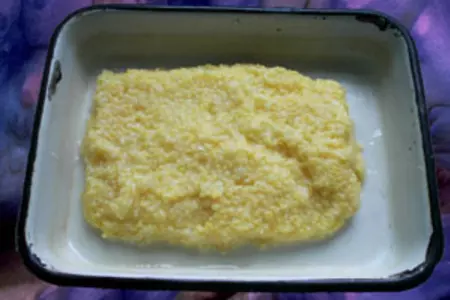 Полента с мясом и сыром: шаг 2