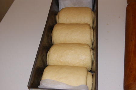 Молочный хлеб (hokkaido milk loaf): шаг 15