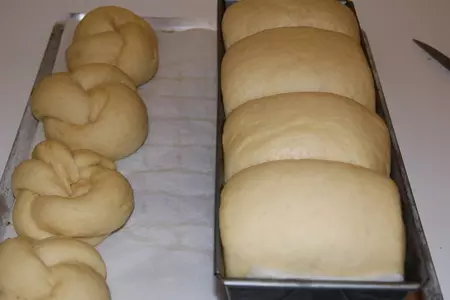 Молочный хлеб (hokkaido milk loaf): шаг 16