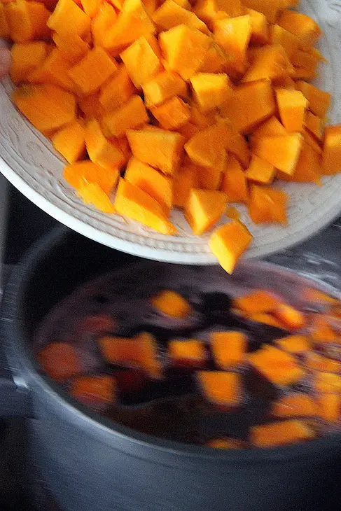 Лечери  -  сладкий вкус грузинской осени (дуэль): шаг 4