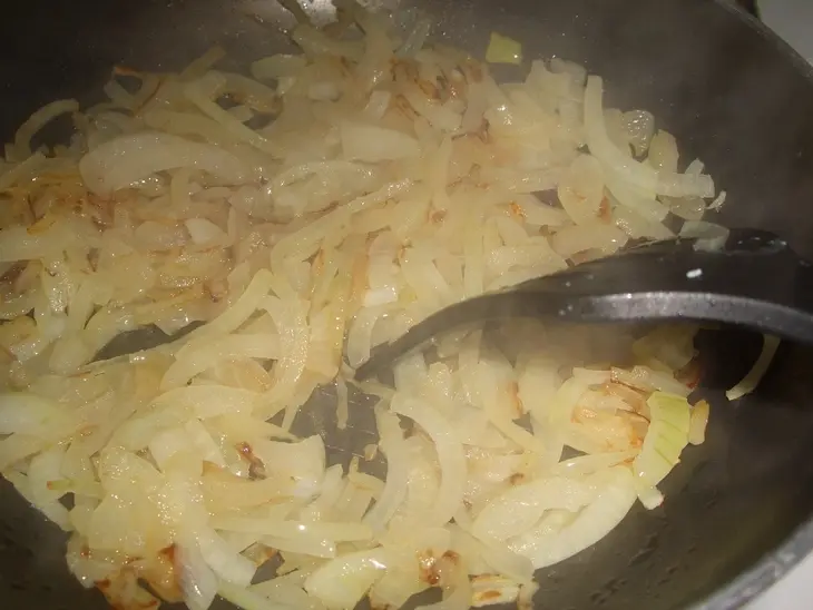 Салат  из баклажан с курицей "изобилие" (дуэль): шаг 3