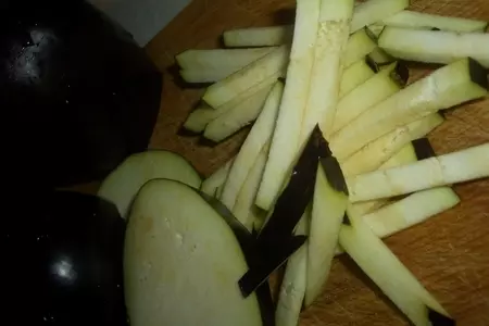 Салат  из баклажан с курицей "изобилие" (дуэль): шаг 5