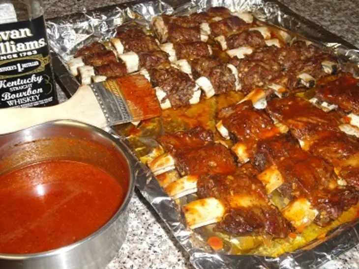 Рёбра с соусом и виски: шаг 6