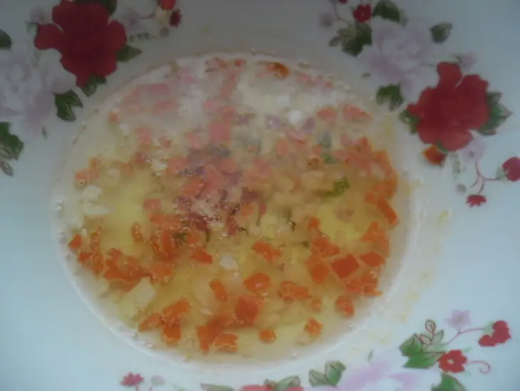 Морковный хлеб: шаг 2