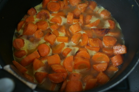 Морковный суп с зирой и грибным капучино: шаг 5