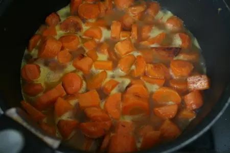 Морковный суп с зирой и грибным капучино: шаг 5