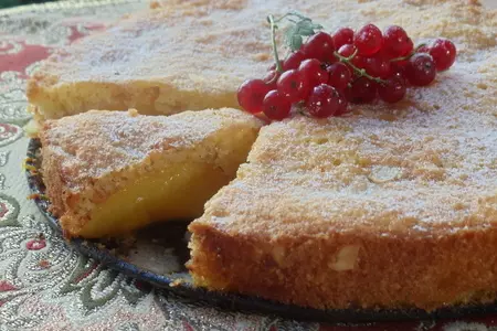 Пирог со абрикосами и персиками: шаг 6