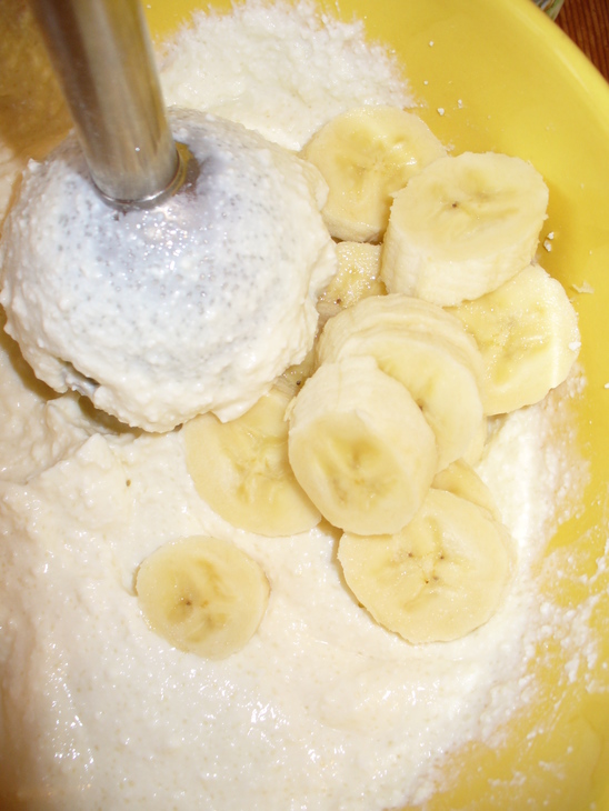Банановые сырники с ванильным соусом: шаг 4