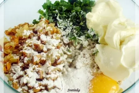 Суфле с белыми грибами и курицей «грибной оскар»: шаг 6
