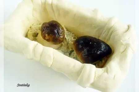 Суфле с белыми грибами и курицей «грибной оскар»: шаг 8