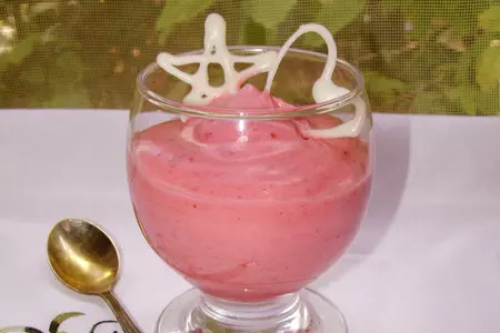 Вишневый мусс: шаг 1