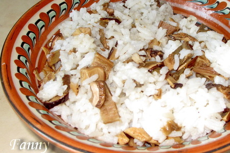 Утка без костей, фаршированная рисом с белыми грибами: шаг 8