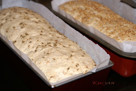 Пшенично-ржаной дрожжевой хлеб на рассоле: шаг 7
